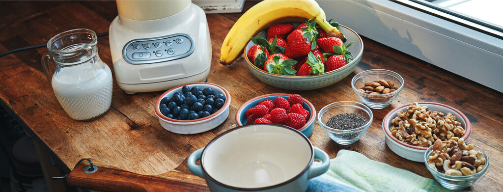 Dole Fruits on table