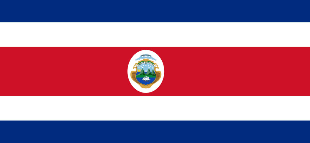 Cosnta Rica Flag