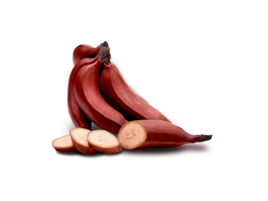 red bananas