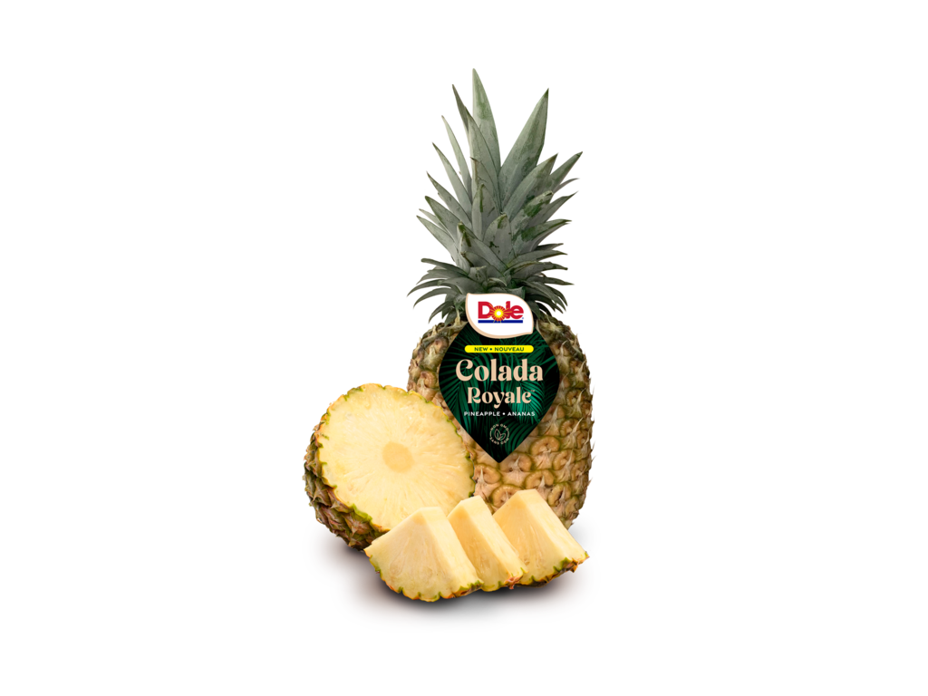 Dole's Colada Royale branded pineapple