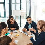 Group of people in a meeting