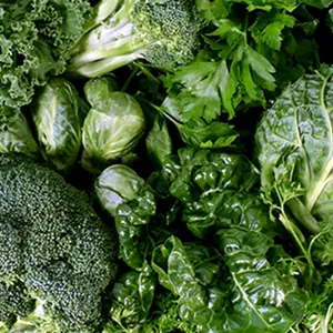 Verdure a foglia verde, aiuto per il fegato