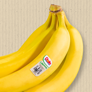 Organic bananas are introduced.