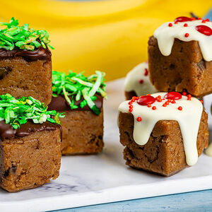 Banana Bread Cake Cubes