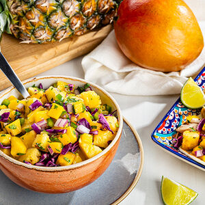 Pineapple Mango Salsa