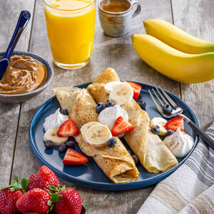 Gluten Free Banana Crepes