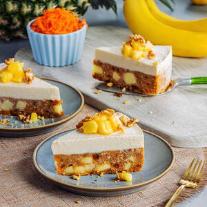 No Bake Hummingbird Carrot Cake