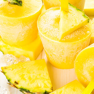 DOLE Pineapple ice pops recipe