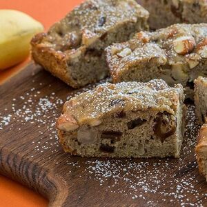 Banana Citrus Date Bars with Powdered Sugar-001-1000x383cropped