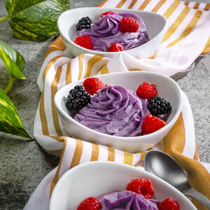 Picture of banana berry fro-whip dessert