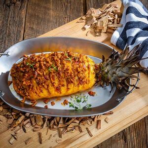 Stuffed-Hasselback-Pineapple