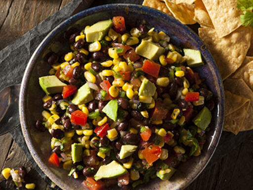 DOLE Black bean salsa recipe