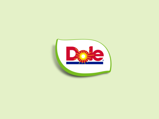 Dole logo on lime background