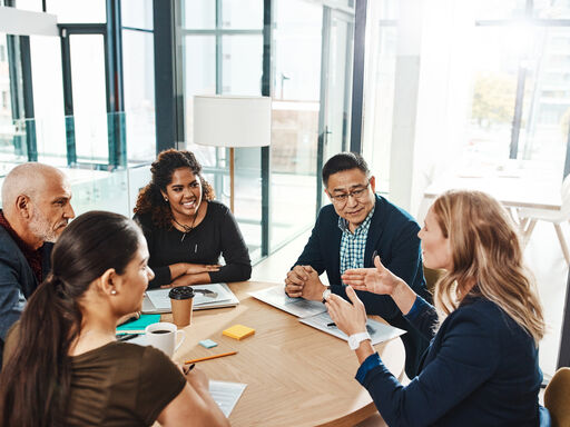 Group of people in a meeting