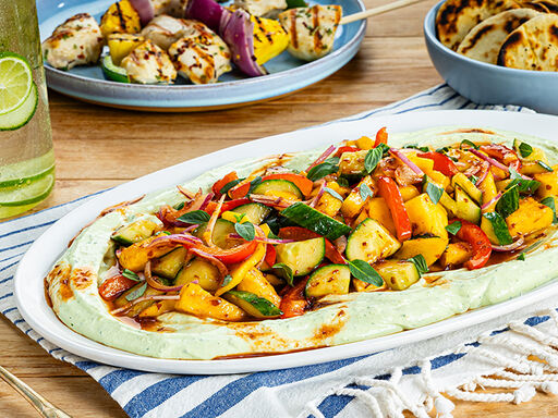 Spicy Mango Cucumber Salad