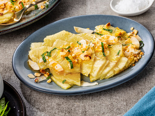 Pineapple Coconut Carpaccio
