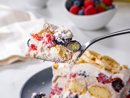 Banana Pudding Berry Tiramisu