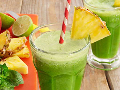 Ananas green smoothie