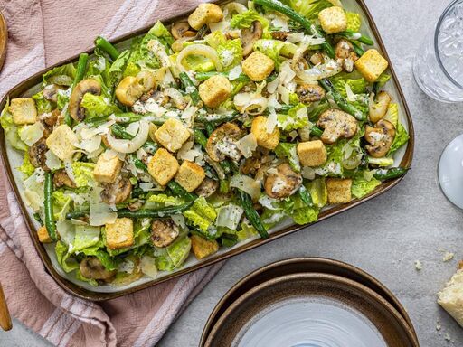 Dole mushroom green bean caesar