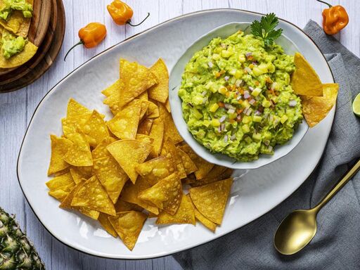 Dole spicy habanero pineapple guacamole