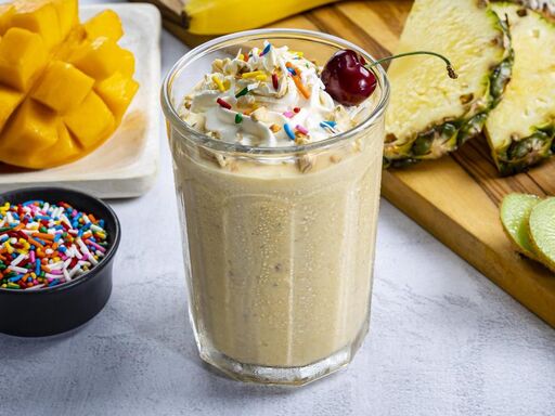 Dole Tropical Banana Split Milkshake