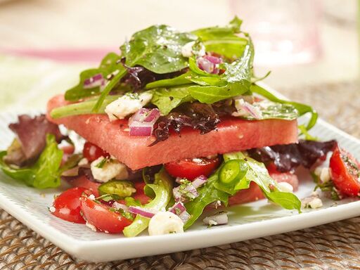 Extra Veggie with Grape Tomatoes_Layered Watermelon