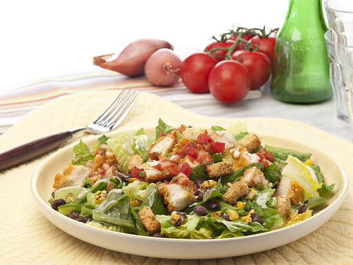 garlic-southwest garlic caesar chicken salad 0531