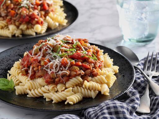 Rotini-Lentil-Bolognese