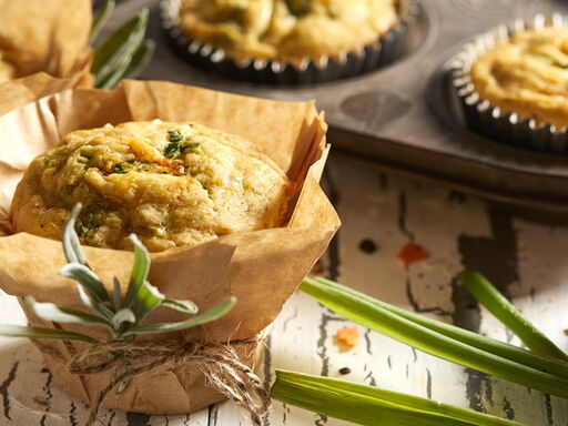 Savory Veggie Muffins