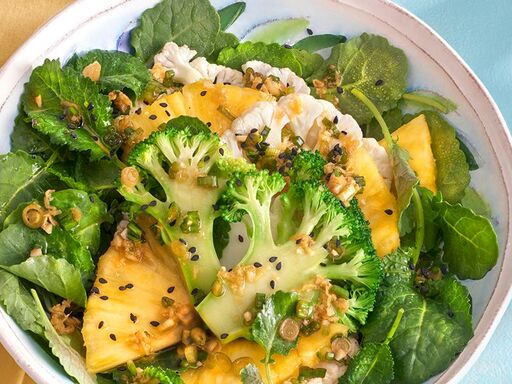 Sesame-GingerCauliflowerBroccoliSaladPineapple-12x6