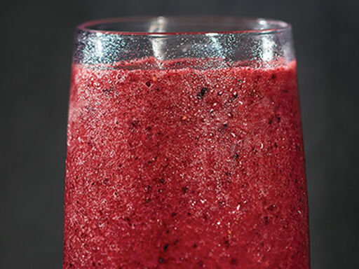 smoothie mirtilli e zenzero