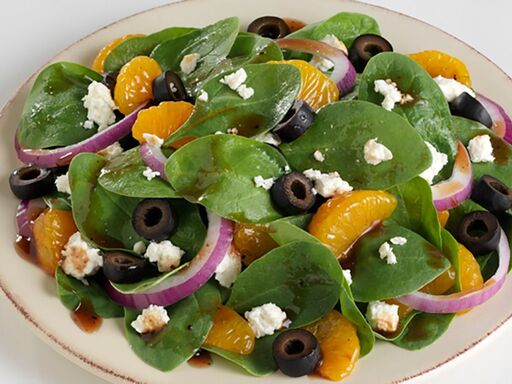 Spinach_Classic Mandarin Orange Salad