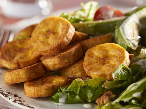 Tostones Caesar Salad