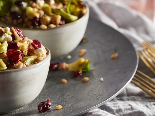 Winter Sprouts Farro Salad