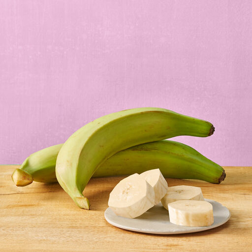 plantain sliced