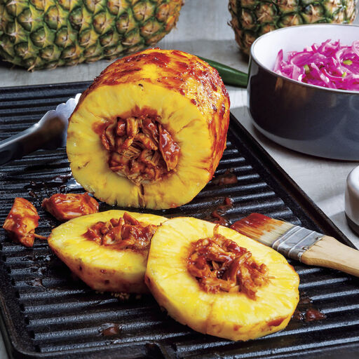 Cut pineapple