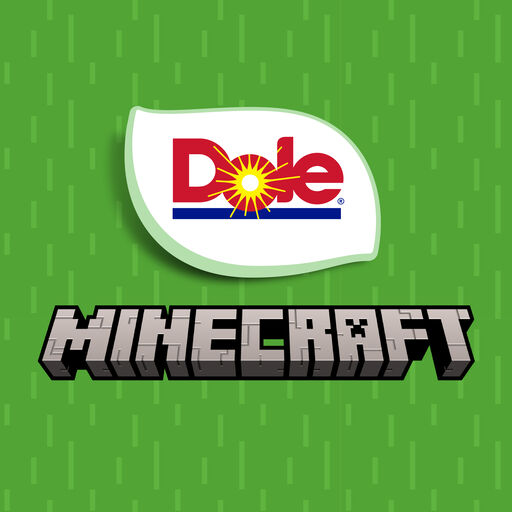 Dole and Minecraft logo