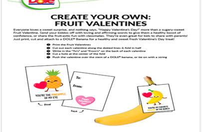 newest fruit valentine