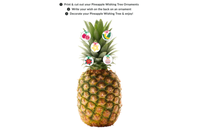 Dole's Pineapple Wishing Tree Activity digital download