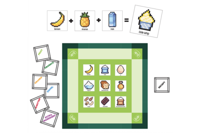 Dole Minecraft-campagne Crafting Table Recept Activiteit (digitale download)