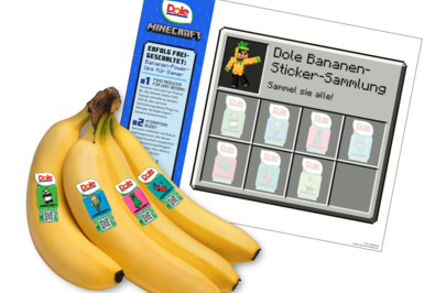 Banana Sticker Peel & Play Booklet